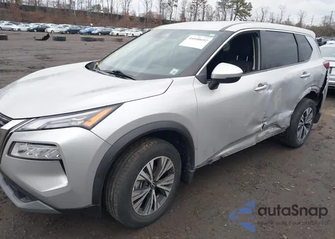 2022 Nissan Rogue Sv Intelligent Awd из США, поврежденный, VIN 5N1BT3BB8NC673930